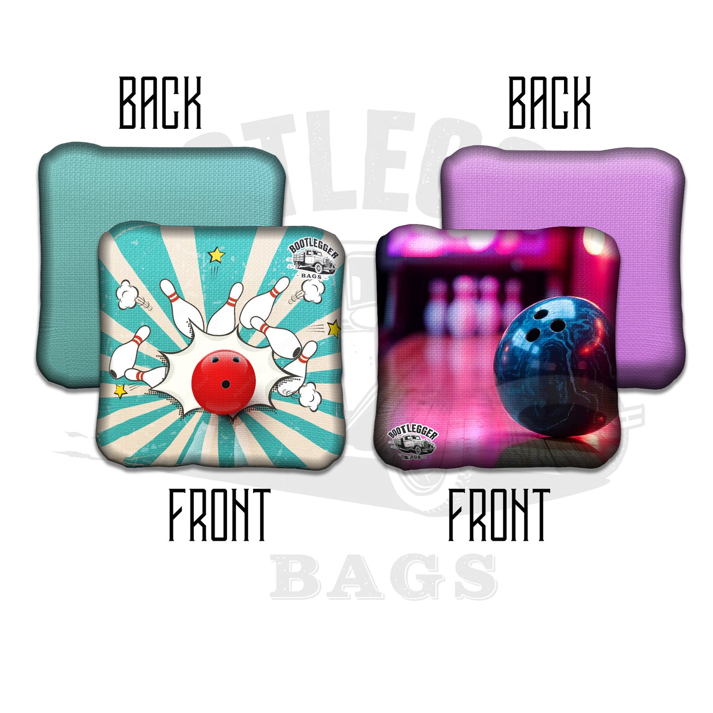 Bowling Cornhole Bags