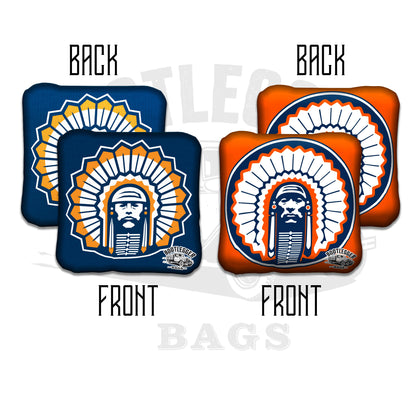 Illinois Fighting Illini Cornhole Bags