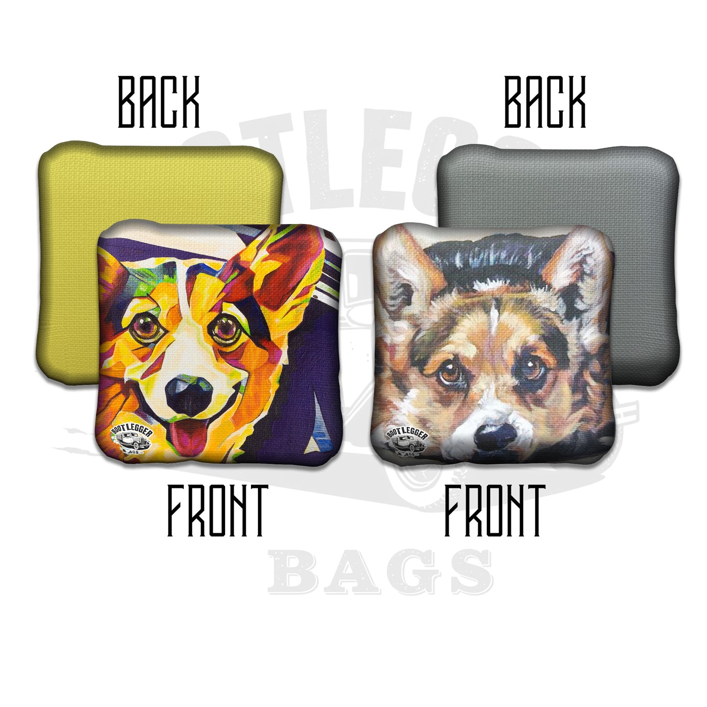 Corgi Cornhole Bags