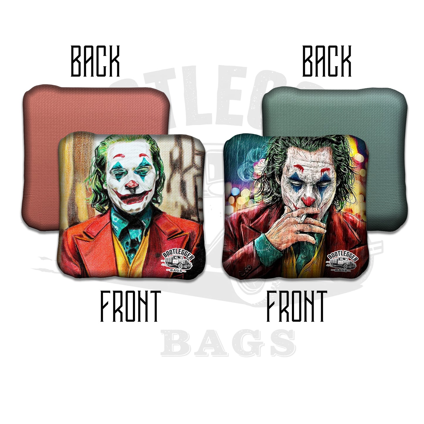 The Joker Fan Art Cornhole Bags