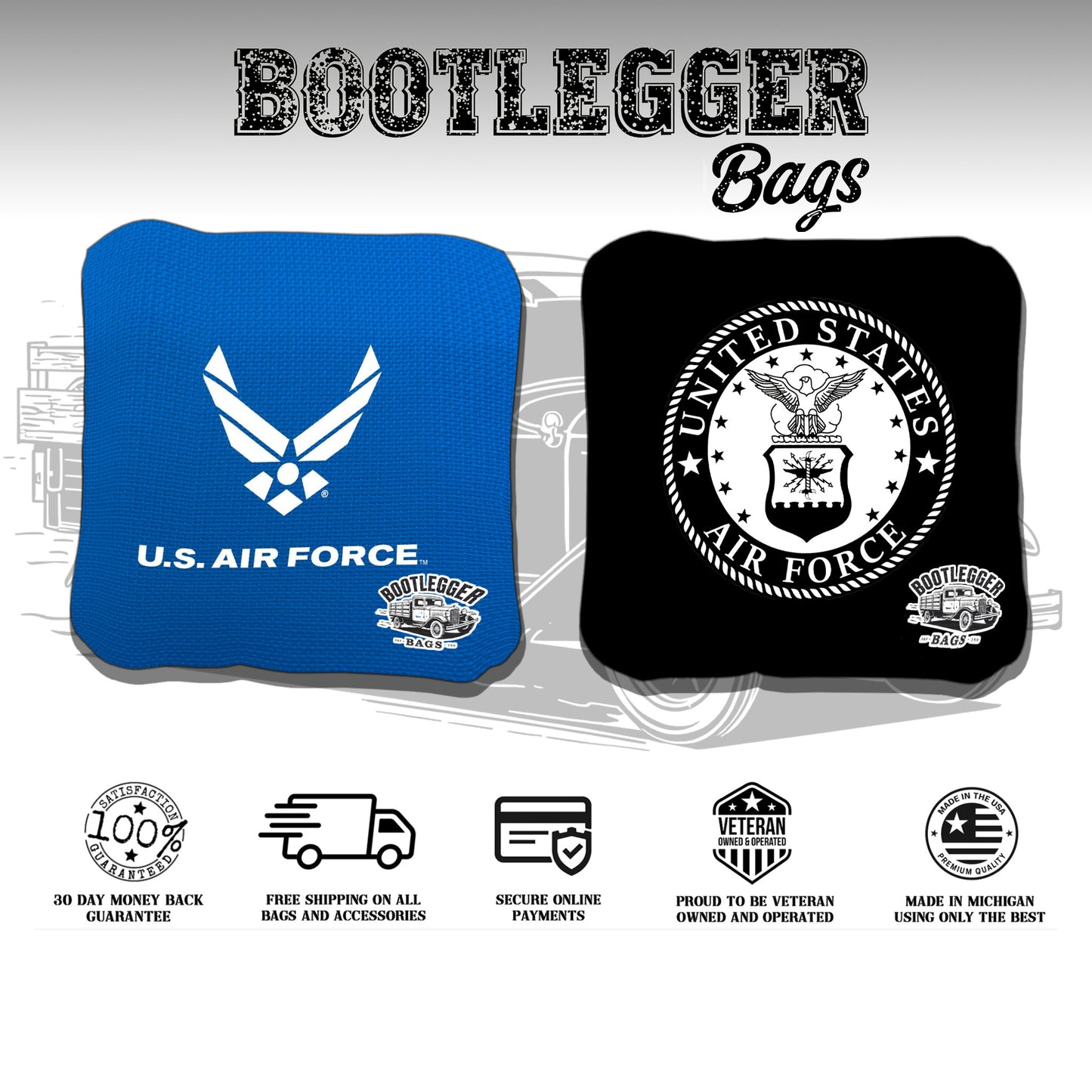 Air Force Logo Cornhole Bags