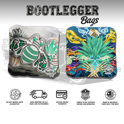 Patron Tequila Fan Art Cornhole Bags