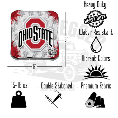 Ohio State Buckeyes Cornhole Bags