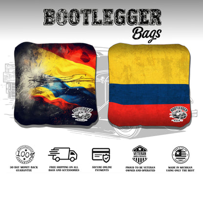 Columbian Flag Cornhole Bags