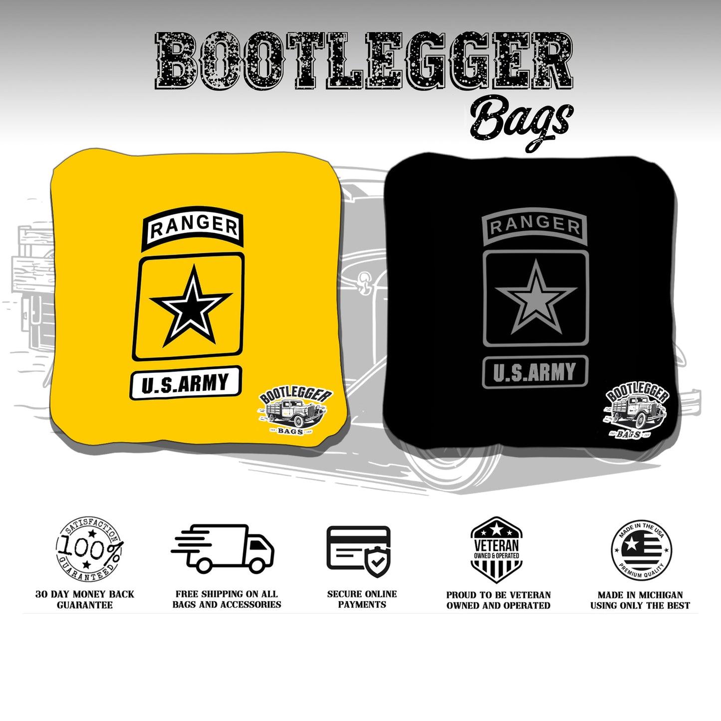Army Ranger Cornhole Bags