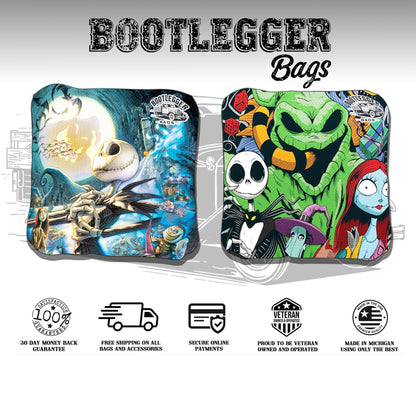 Nightmare Before Christmas Fan Art Cornhole Bags