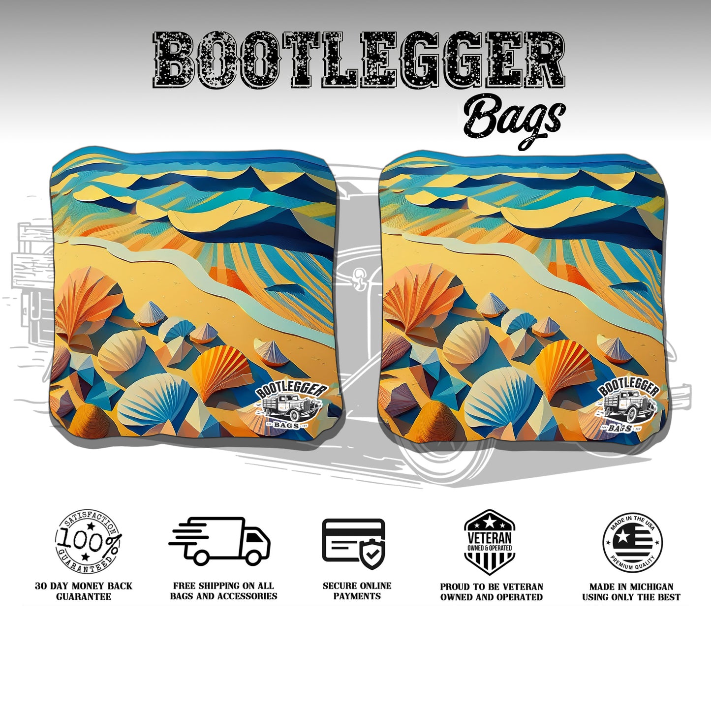 Clemson Tigers Cornhole Bags