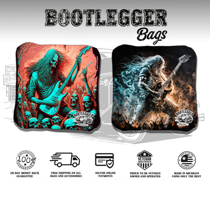 Heavy Metal Themed Cornhole Bags