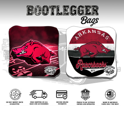 Arkansas Razorbacks Cornhole Bags
