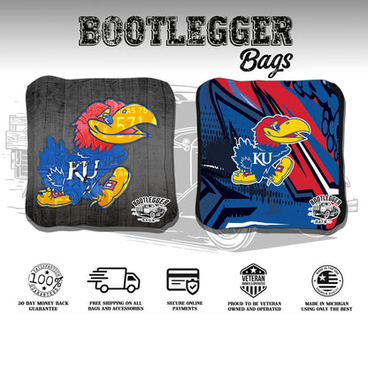 Kansas Jayhawks Cornhole Bags