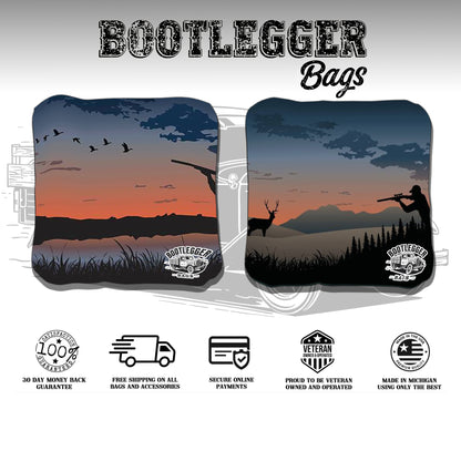 Hunting Deer and Ducks Cornhole Bags