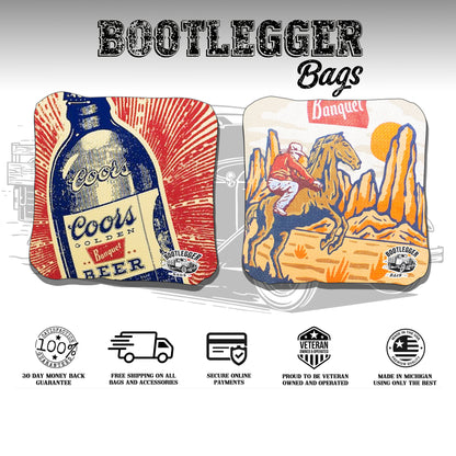 Coors Banquet Fan Art Cornhole Bags
