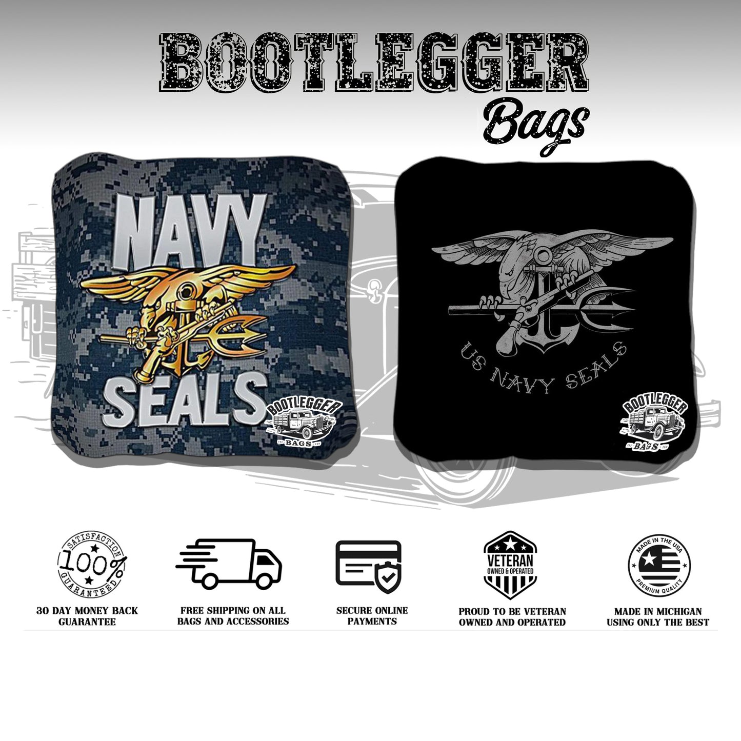 Navy SEALs Cornhole Bags