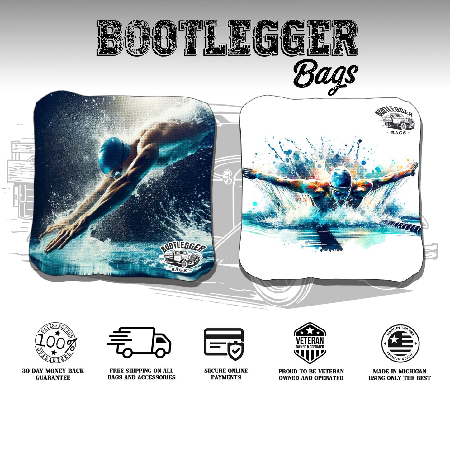 Swimming Cornhole Bags