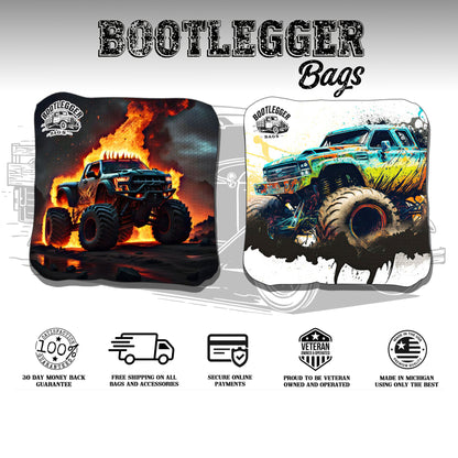 Monster Truck Cornhole Bags