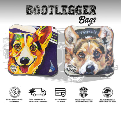 Corgi Cornhole Bags