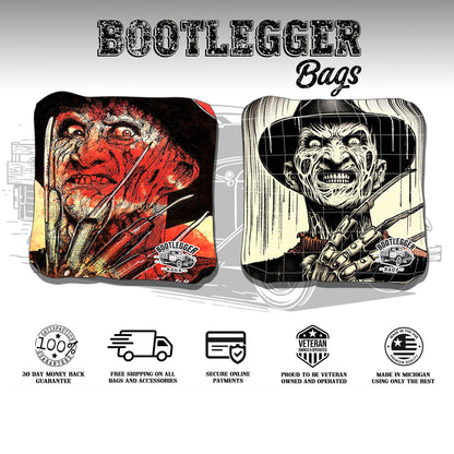 Freddy Kruger Fan Art Cornhole Bags