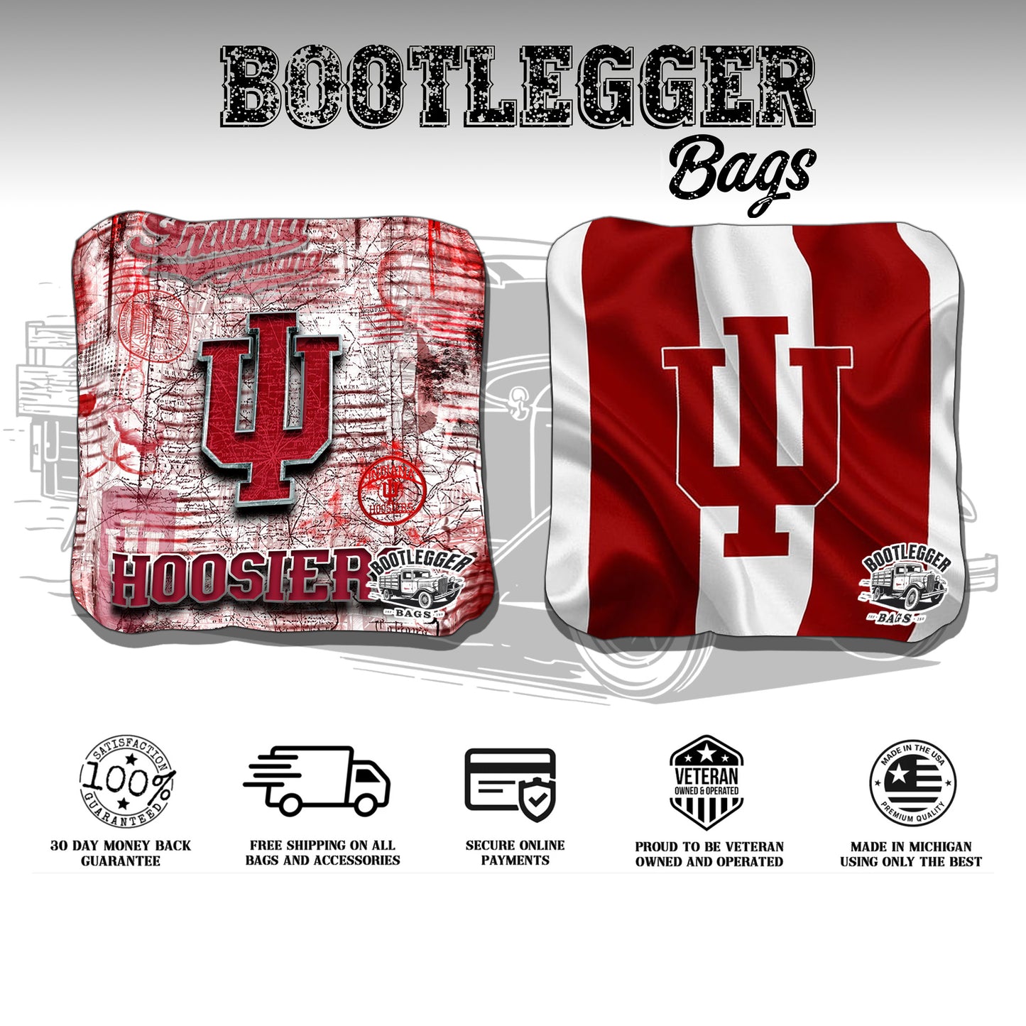 Indiana Hoosiers Cornhole Bags