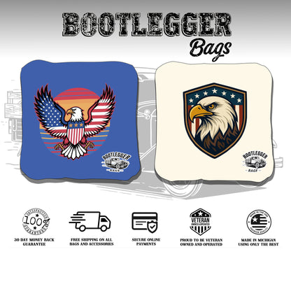 American Eagle Military Cornhole Bags