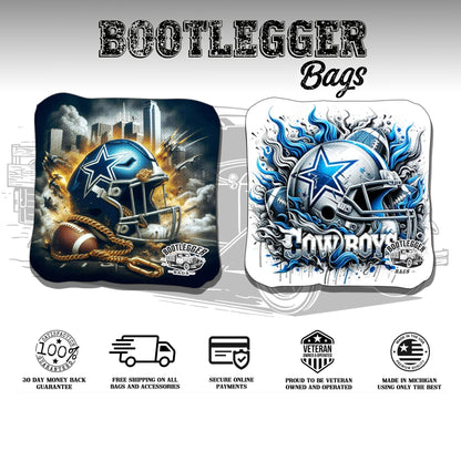 Dallas Cowboys Fan Art Cornhole Bags