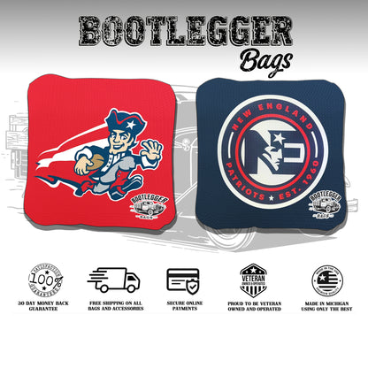 New England Patriots Fan Art Cornhole Bags