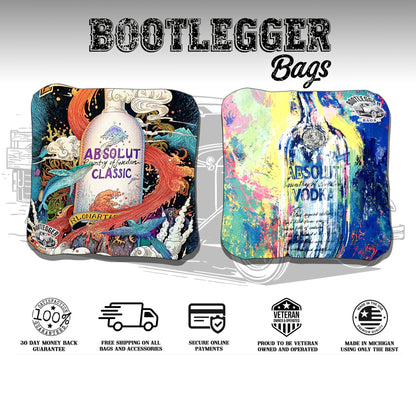 Absolut Fan Art Cornhole Bags