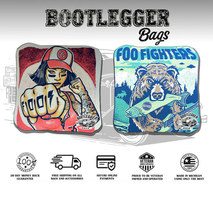 Foo Fighters Fan Art Cornhole Bags