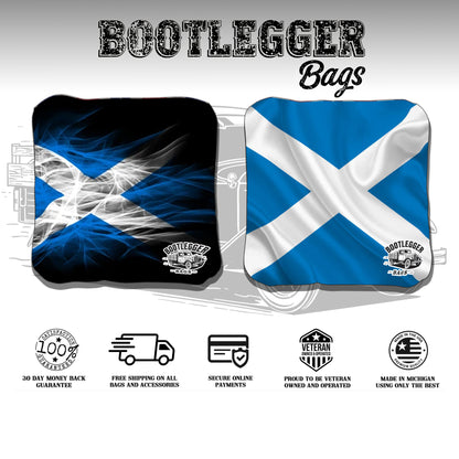 Scottish Flag Cornhole Bags