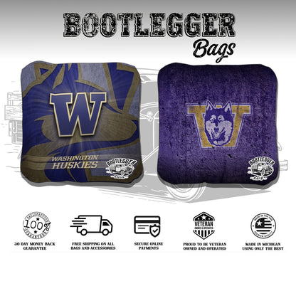 Washington Huskies Cornhole Bags