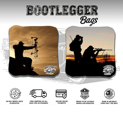 Hunting Rifle and Bow Cornhole Bags