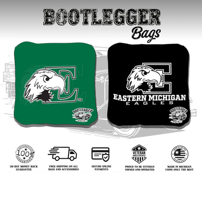 Eastern Michigan University Cornhole Bags