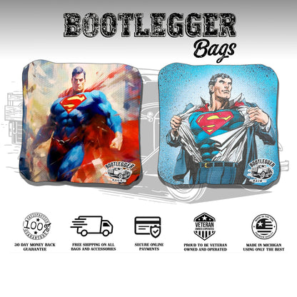 Superman Fan Art Cornhole Bags