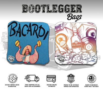 Bacardi Fan Art Cornhole Bags