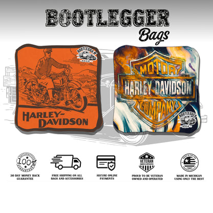 Harley Davidson Throwback Cornhole Bags