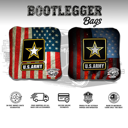 Army American Flag Cornhole Bags