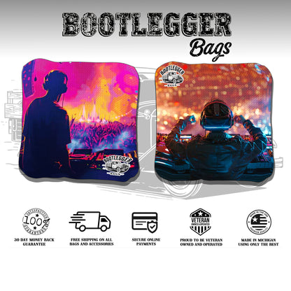 Electronic Music DJ's Cornhole Bags
