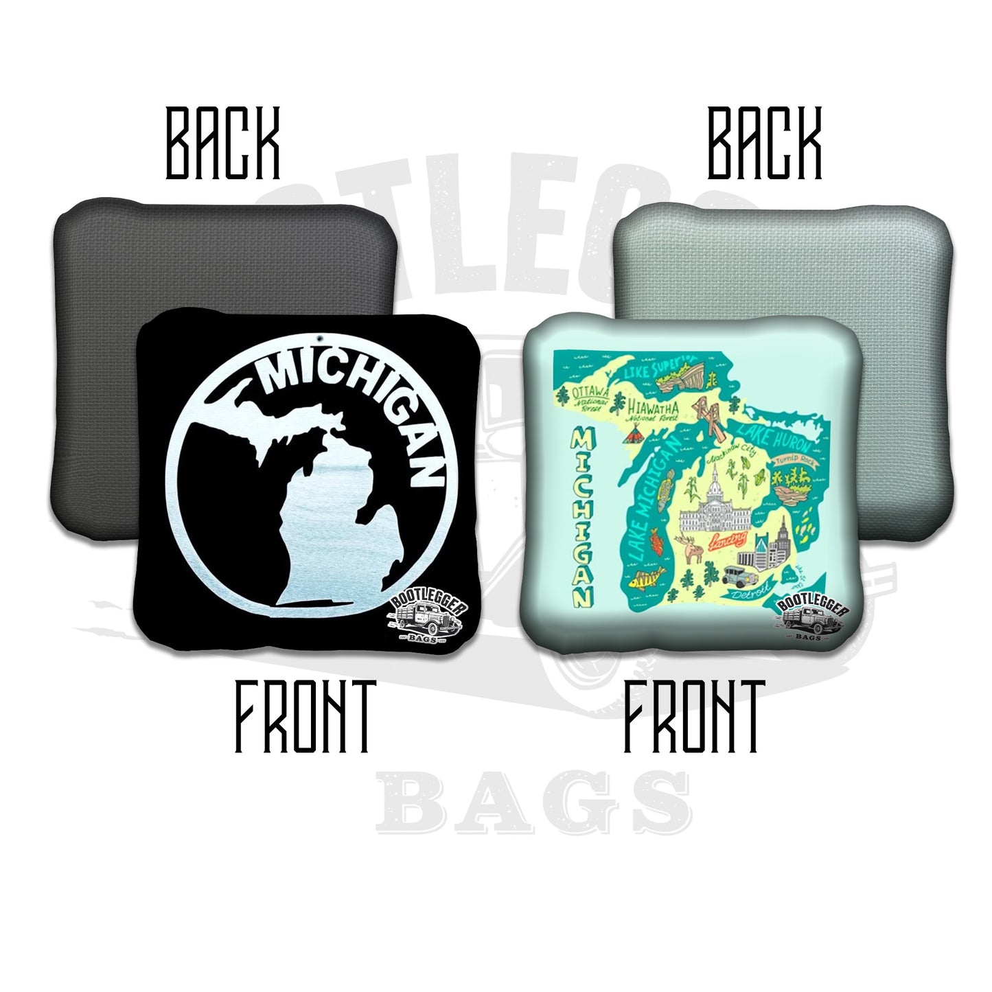 Michigan Pride Cornhole Bags