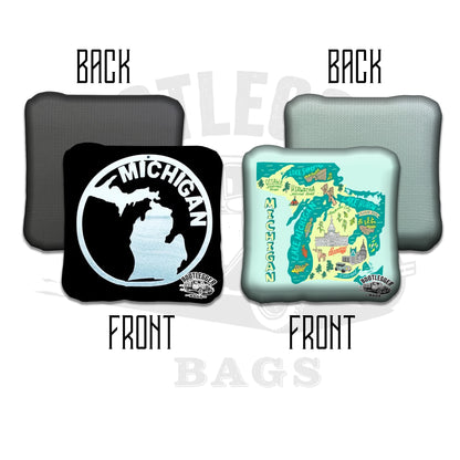 Michigan Pride Cornhole Bags