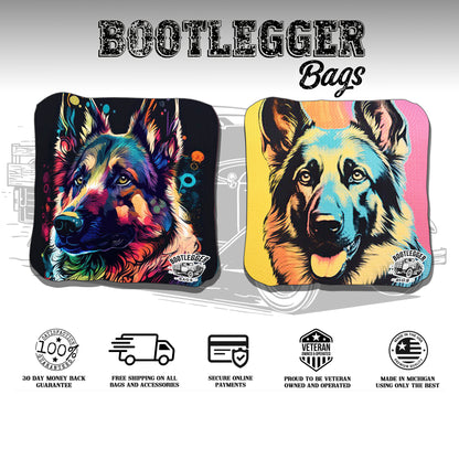 German Shephard Cornhole Bags