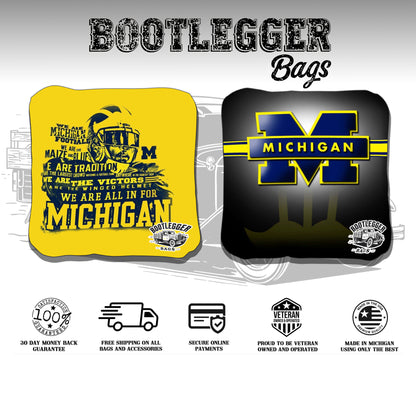 University of Michigan Cornhole Bags