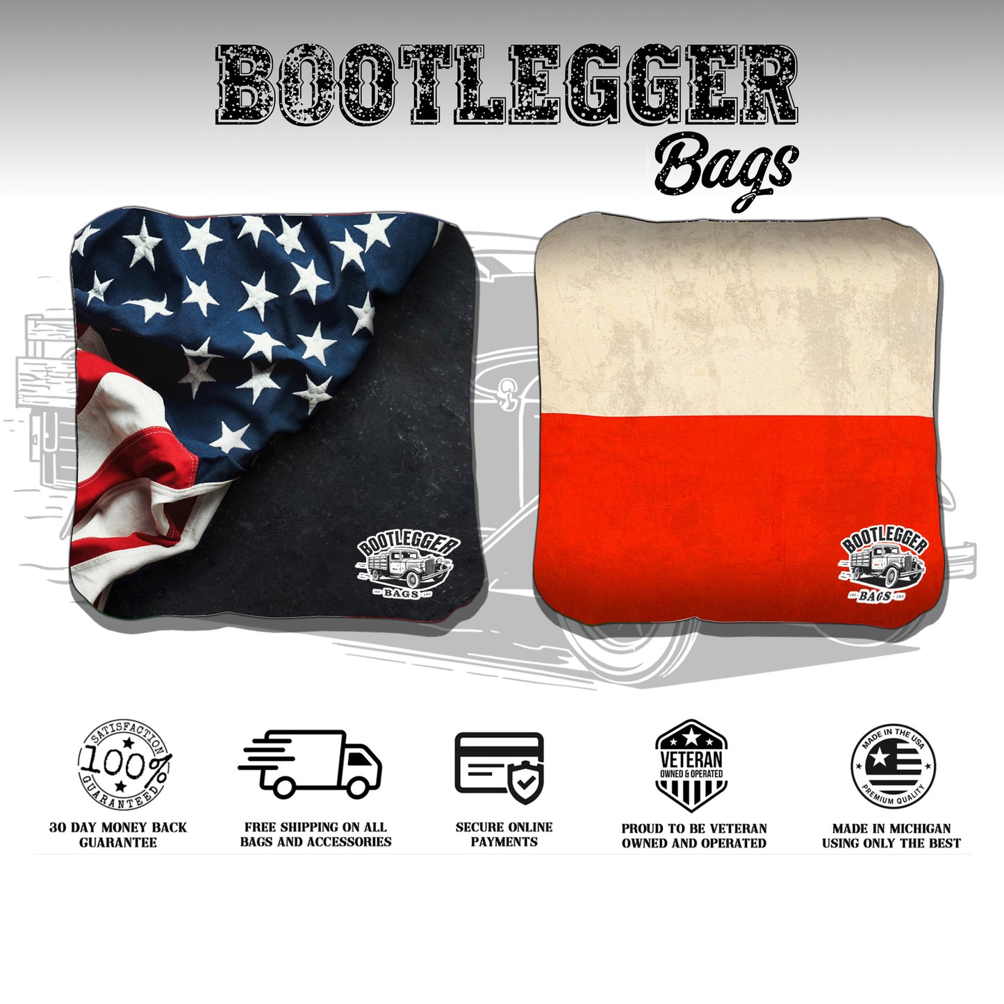 Polish and American Cornhole Bags