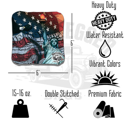 We the People Patriotic Cornhole Bags