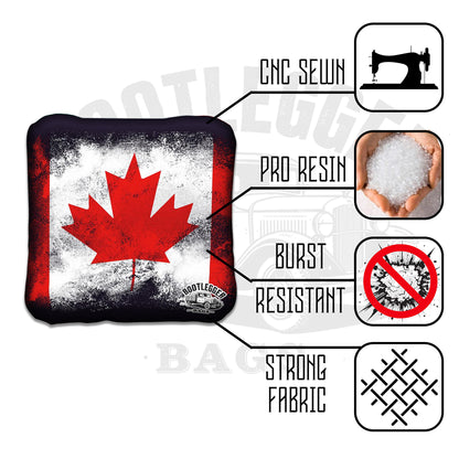 Canadian Flag Maple Leaf Cornhole Bags