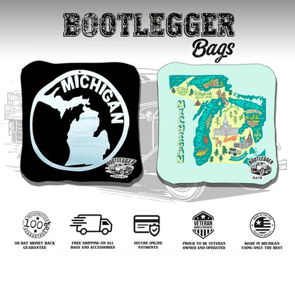 Michigan Pride Cornhole Bags