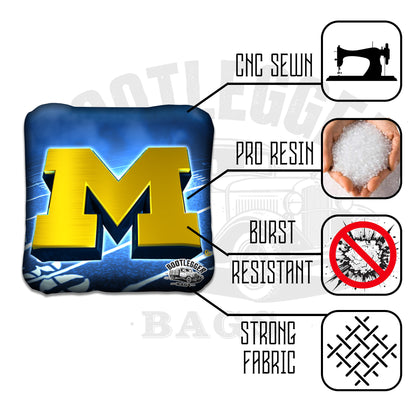 University of Michigan Cornhole Bags