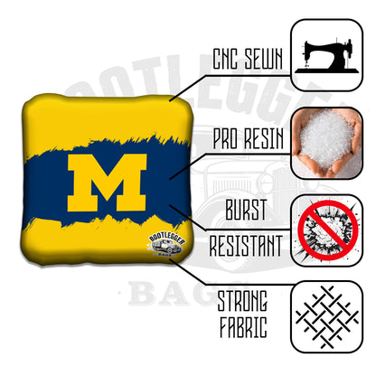 UofM Cornhole Bags