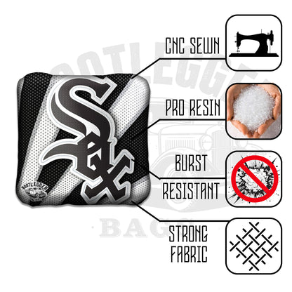 Chicago White Sox Fan Art Cornhole Bags