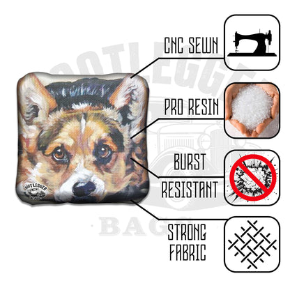 Corgi Cornhole Bags