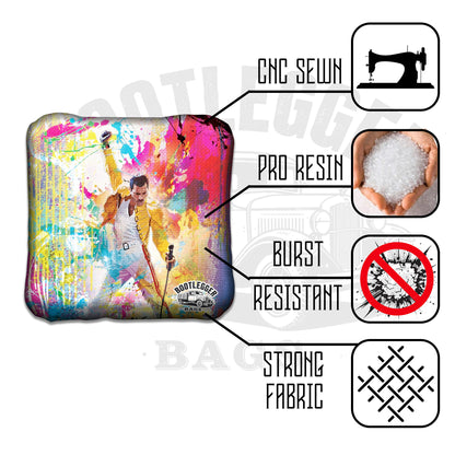 Queen Fan Art Cornhole Bags