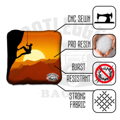 Rock Climbing Cornhole Bags